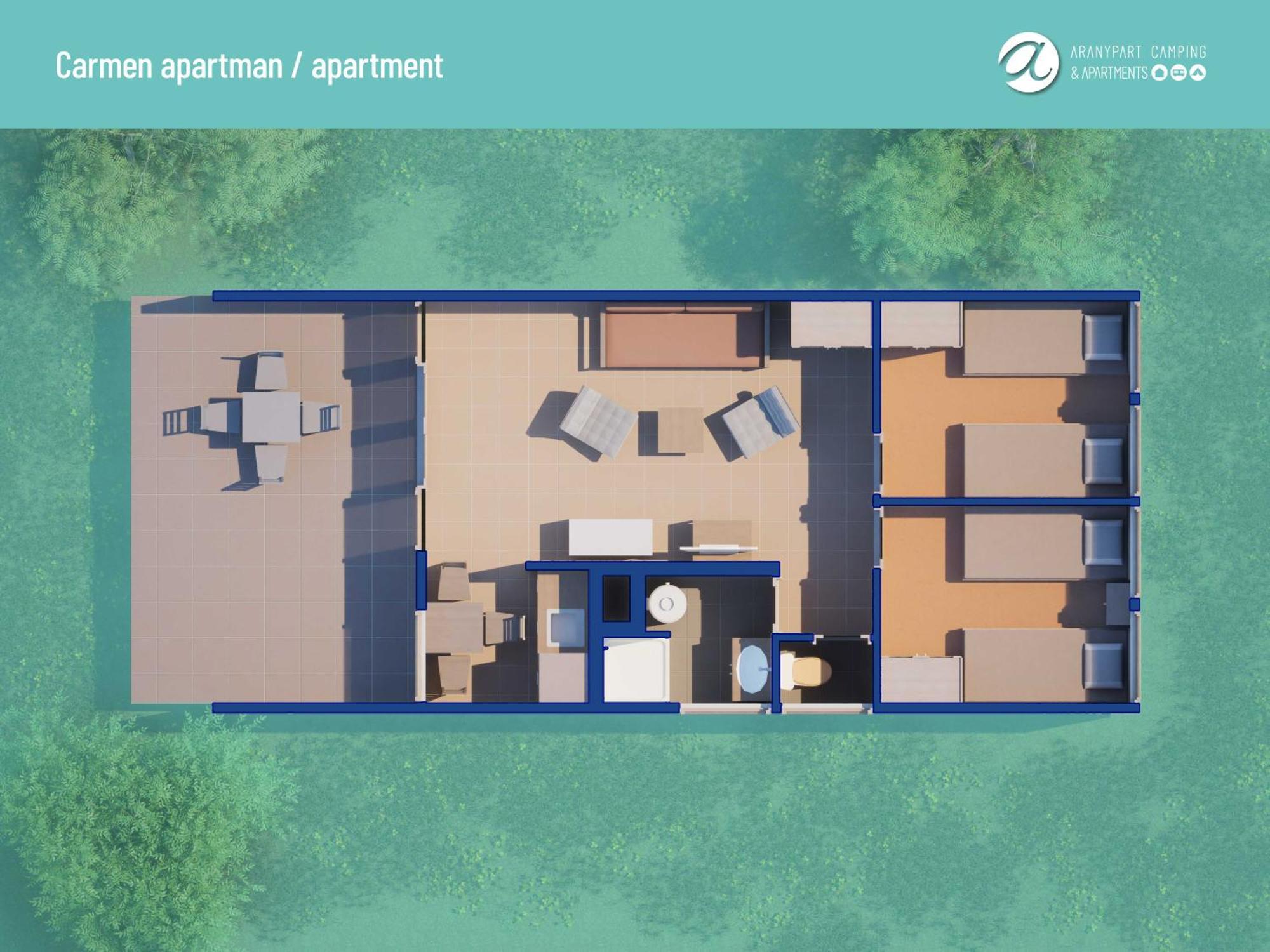 Aranypart Camping & Apartments ชิโอฟก ภายนอก รูปภาพ
